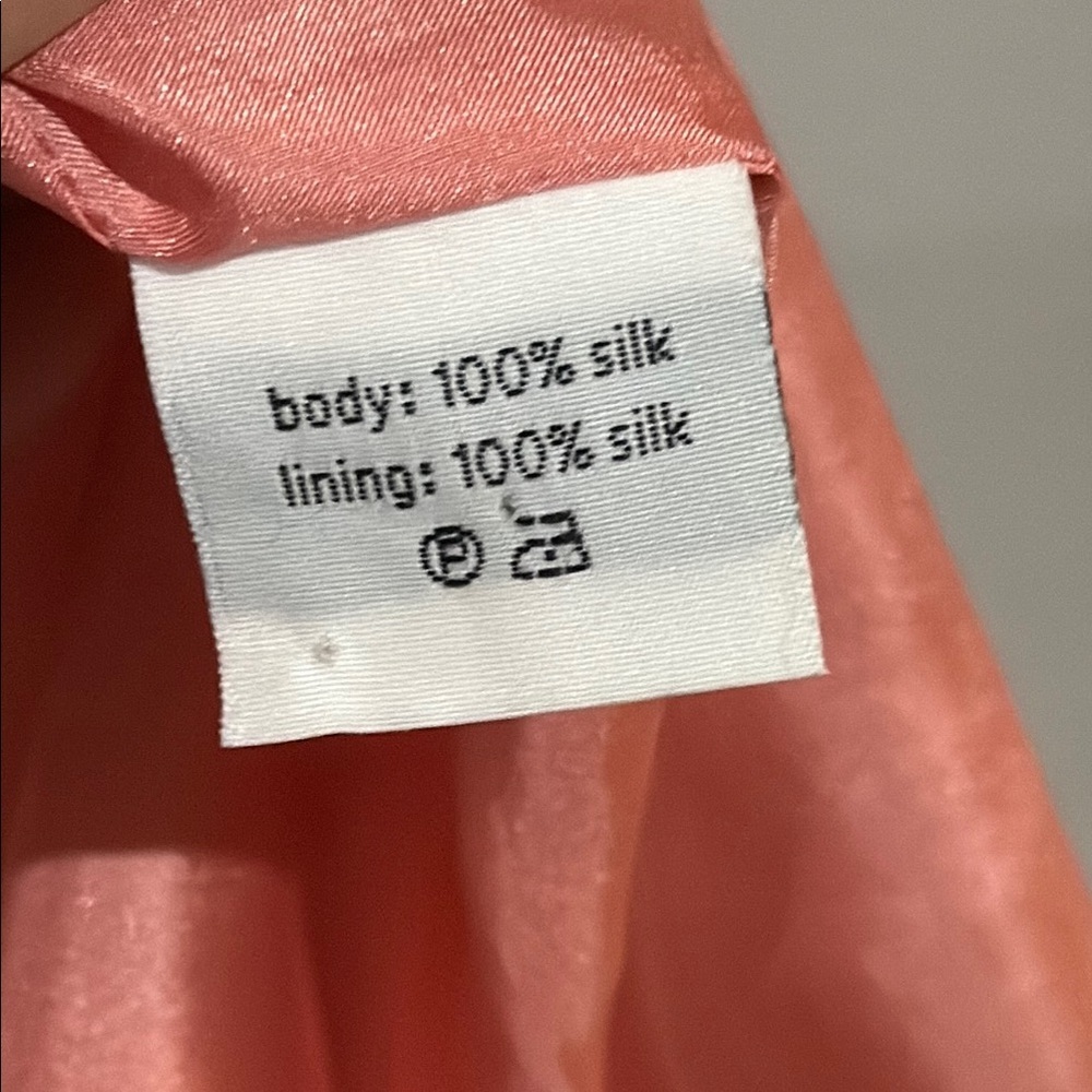Raoul silk Pink long Sleeve V-Neck Sz 2 Dress - Picture 4 of 11